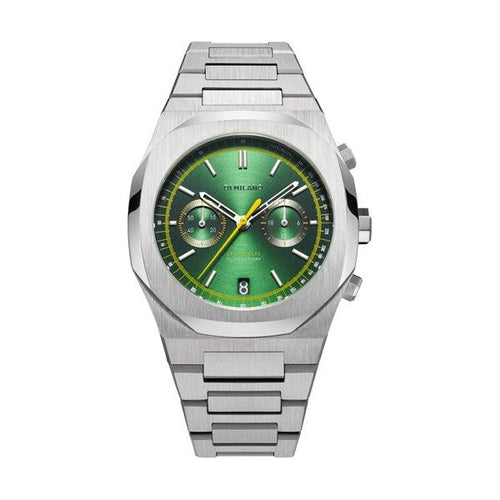 Load image into Gallery viewer, D1 MILANO Mod. CRONOGRAFO NOBLE GREEN - RE-STYLE EDITION-0
