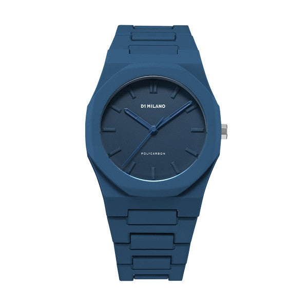 D1 MILANO Mod. POLYCARBON NAVY BLUE - COLOR BLOCK EDITION-0