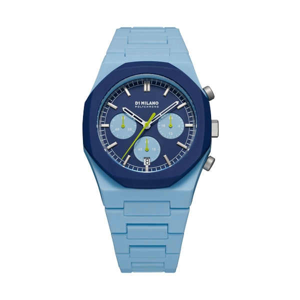 D1 MILANO Mod. POLYCHRONO BLUE BLAST-0