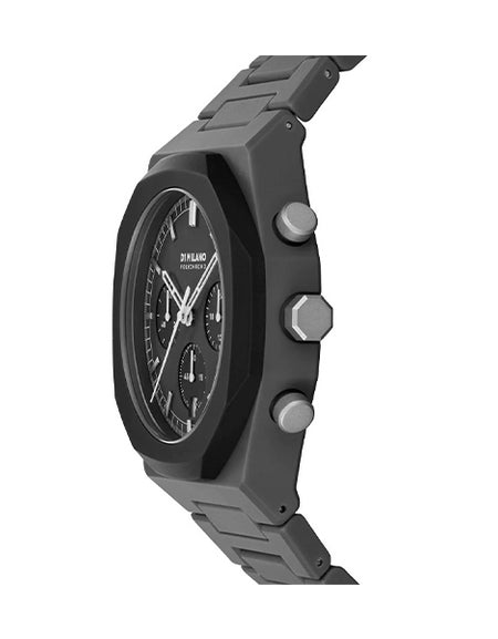 D1 MILANO Mod. POLYCHRONO BLACK BLAST-1