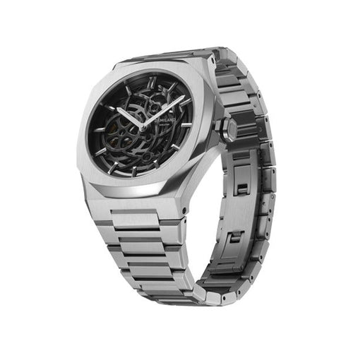 Load image into Gallery viewer, D1 MILANO SKELETON BRACELET Mod. SILVER - Automatic-3
