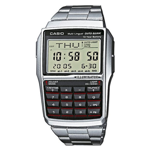 Load image into Gallery viewer, CASIO VINTAGE Mod. DATABANK CALCULATOR - SILVER-0
