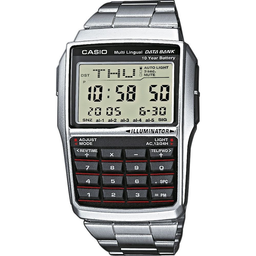 CASIO DATABANK CALCULATOR STEEL-0