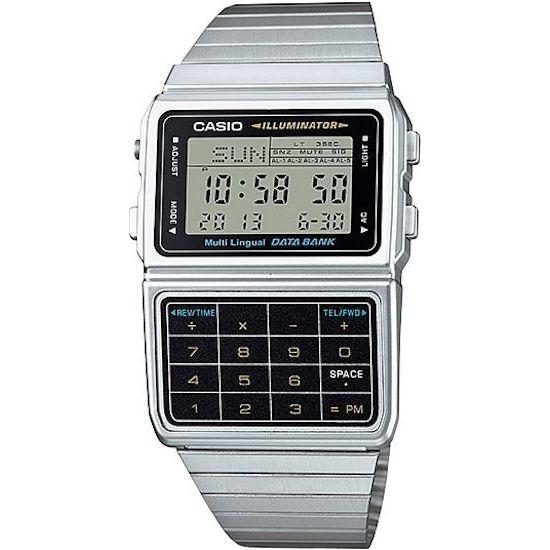 CASIO DATABANK CALCULATOR STEEL - Matt case-0