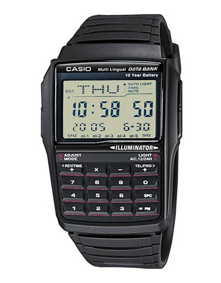 CASIO VINTAGE Mod. DATABANK CALCULATOR - BLACK-0