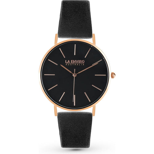 Load image into Gallery viewer, ROSE GOLD WITH BLACK STRAP I CLASSIC 40 MM-0
