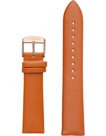 Tan Unstitched Watch Strap | 20MM