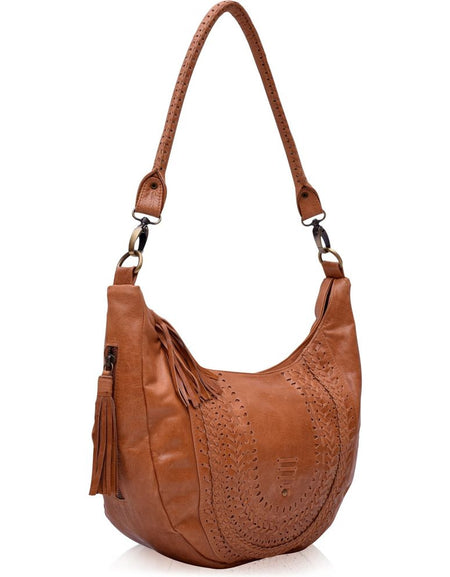 Elysian Coast Leather Crossbody Bag