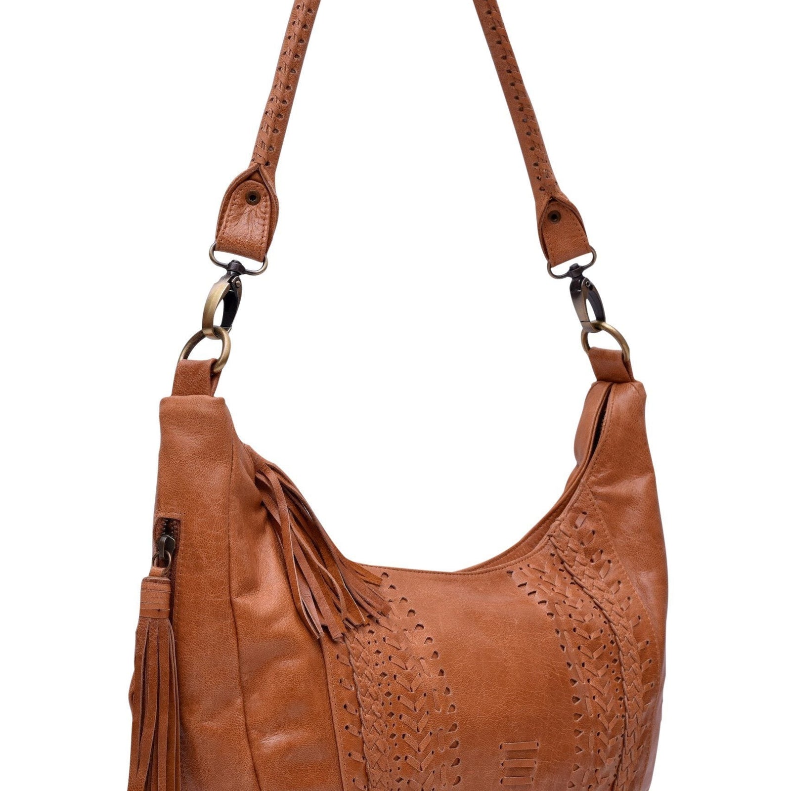 Elysian Coast Leather Crossbody Bag