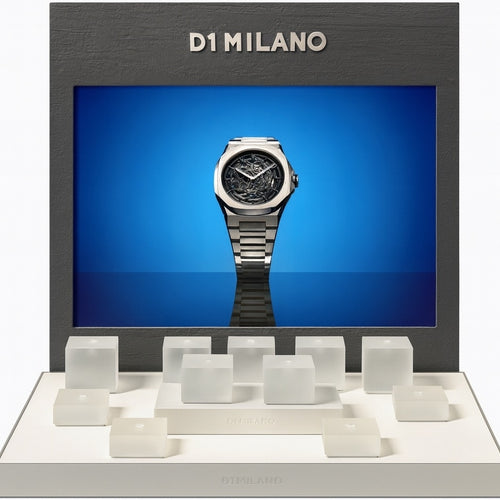 Load image into Gallery viewer, D1 MILANO 11 WATCHES OFFICIAL DISPLAY - 45 x 45 x 30 cm-0
