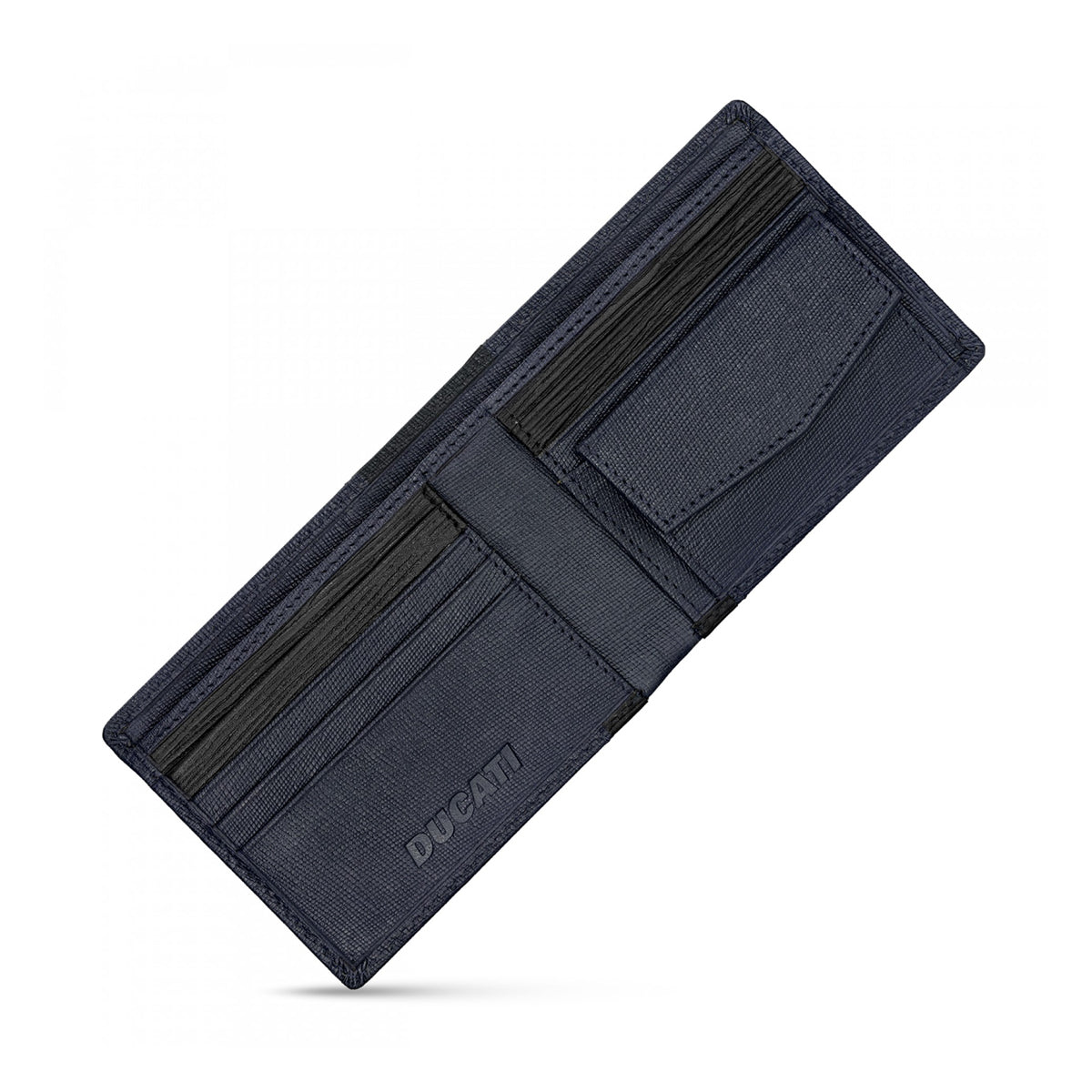 DUCATI LEATHER ACCESSORIES Mod. BLACK WALLET-2