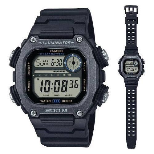 Load image into Gallery viewer, CASIO ILLUMINATOR DIVER 200m, 10 Years Battery - XL Strap-0
