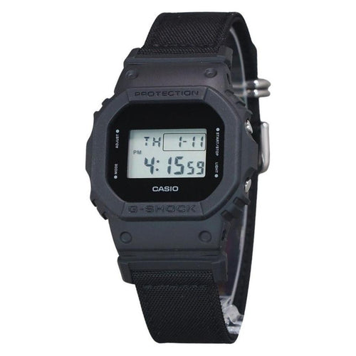 Load image into Gallery viewer, Casio G-Shock Digital Eco Cloth Strap Quartz DW-5600BCE-1 Men&#39;s Watch
