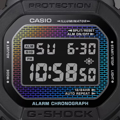 Load image into Gallery viewer, CASIO G-SHOCK Mod. THE ORIGIN - RAINBOW BRICK WALL SERIE-1
