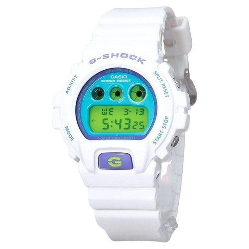 Load image into Gallery viewer, Casio G-Shock Digital White Bio Based Resin Quartz DW-6900RCS-7 Men’s Watch
