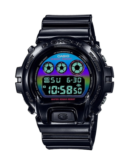 CASIO G-SHOCK Mod. OVERSIZE - VIRTUAL BLACK RAINBOW SERIE ***SPECIAL PRICE***-0