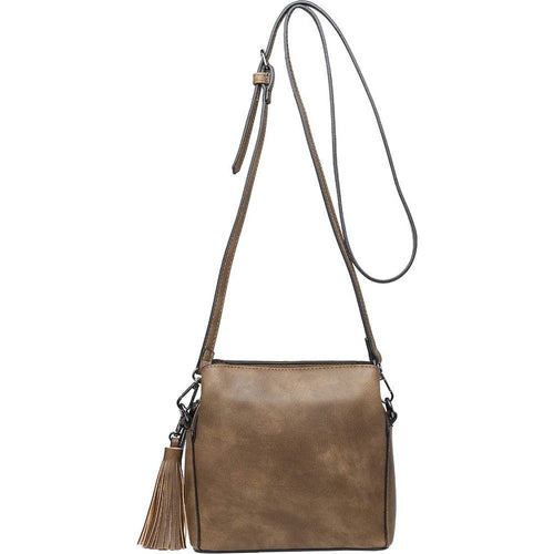 Load image into Gallery viewer, Designer Handbags - Elegant Vegan Leather Crossbody with Multi-Pockets
