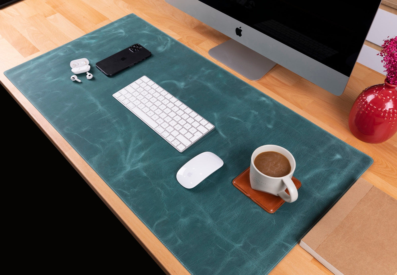 Natural Leather Desk Mat-14