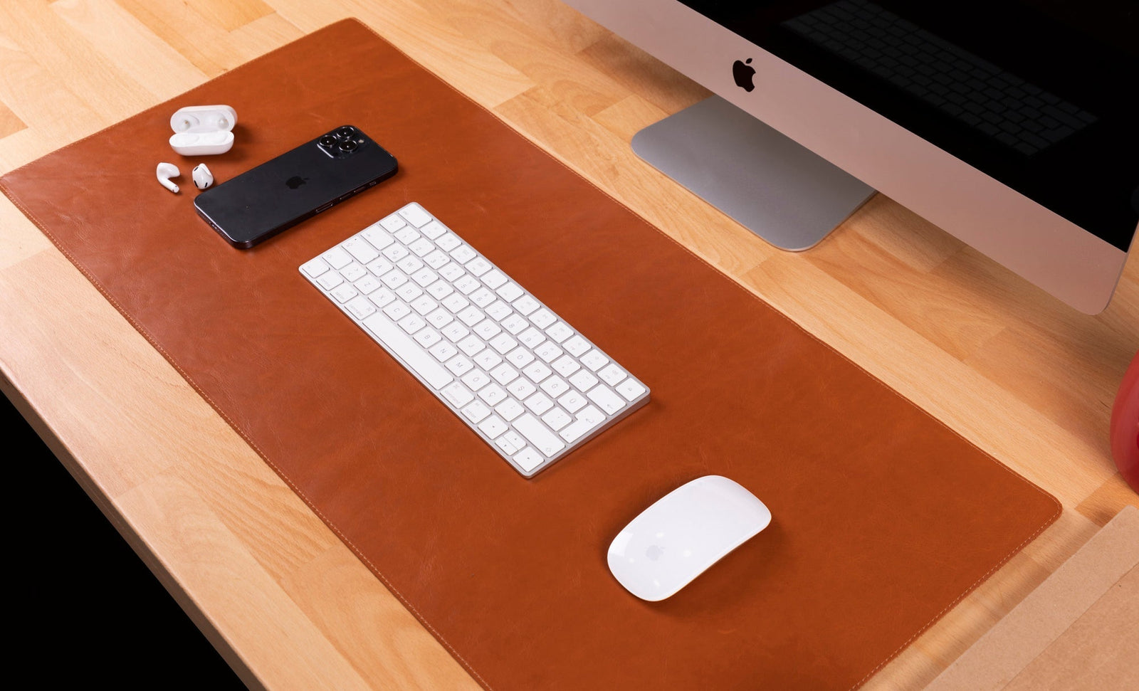 Natural Leather Desk Mat-7