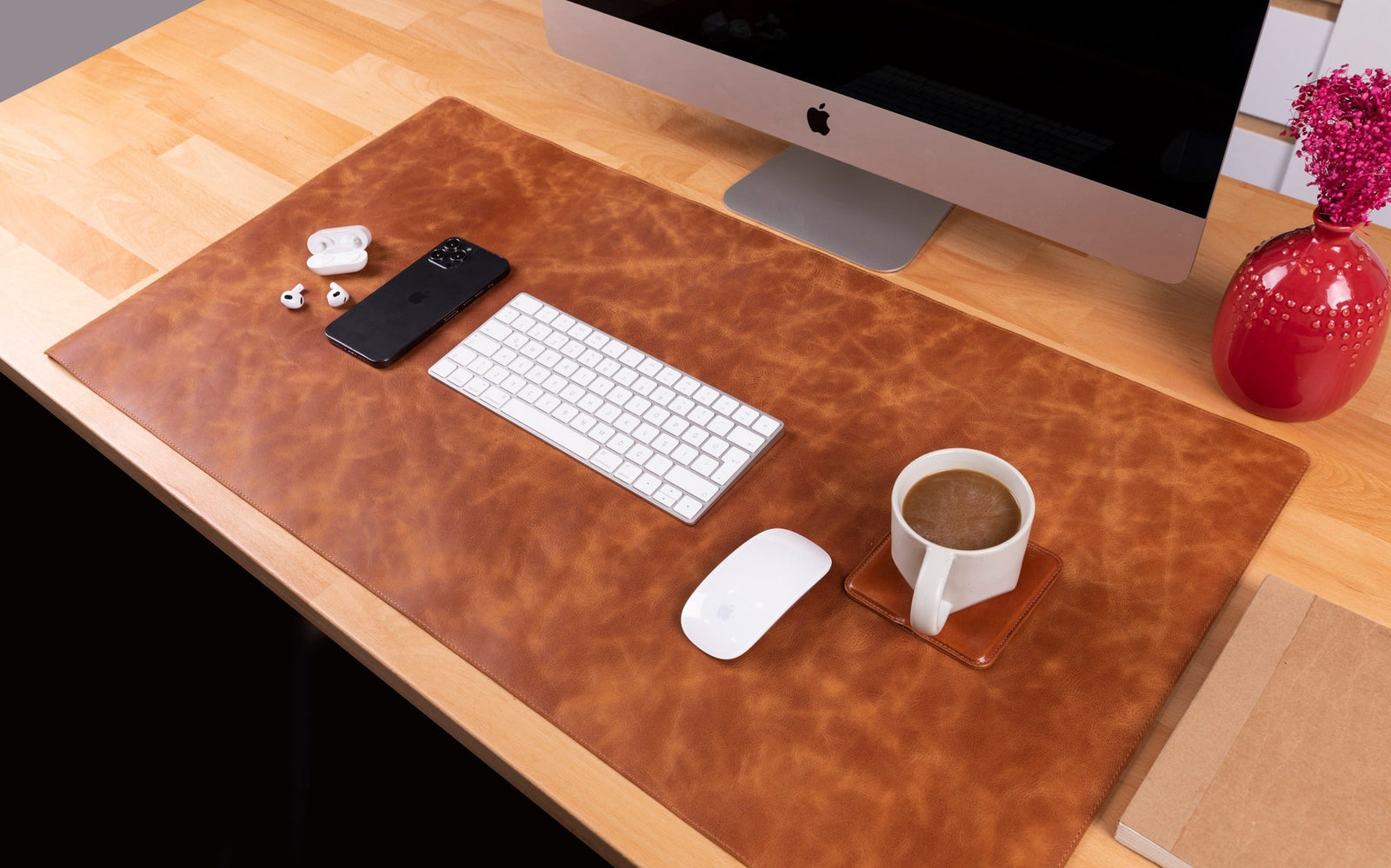 Natural Leather Desk Mat-10