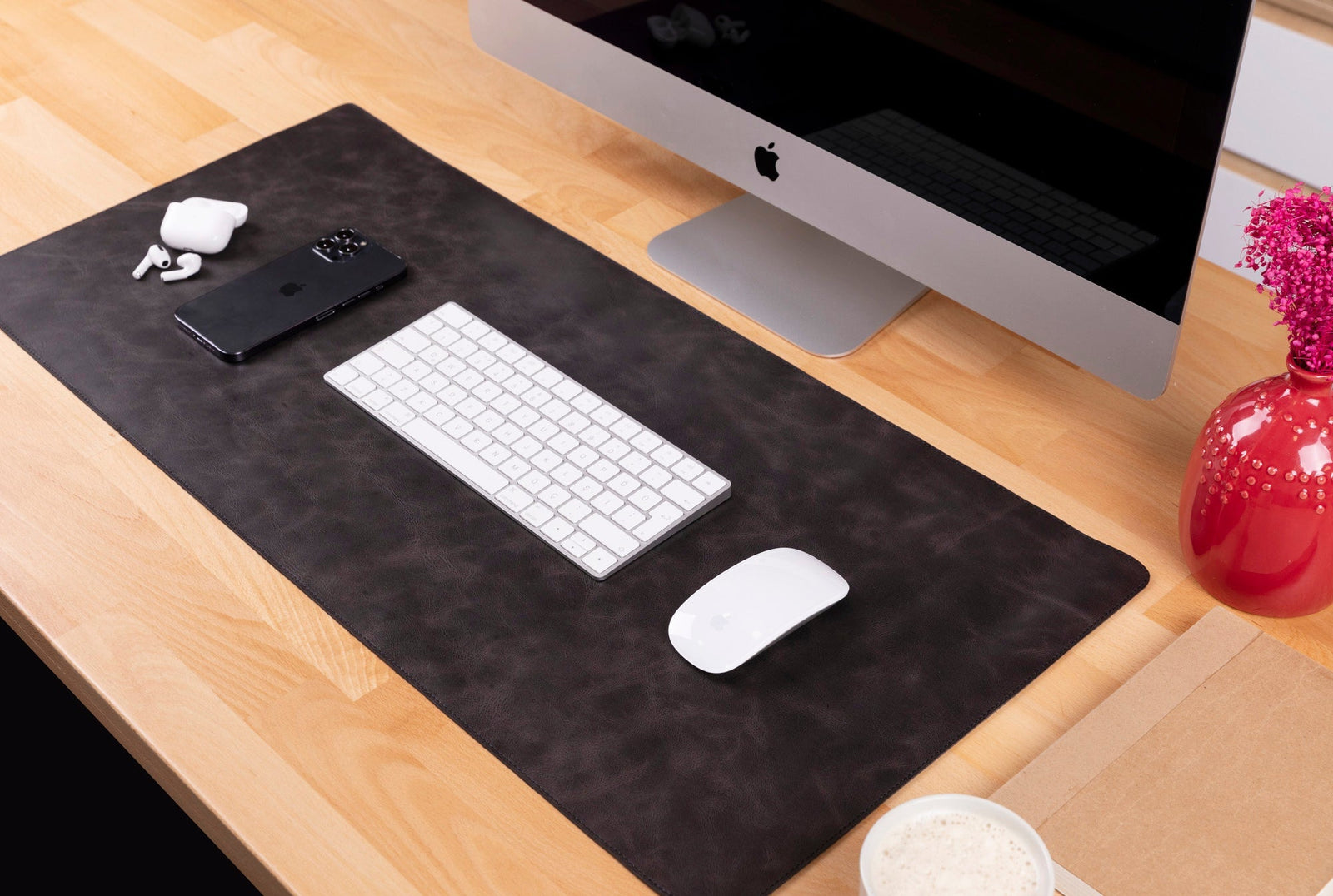 Natural Leather Desk Mat-6