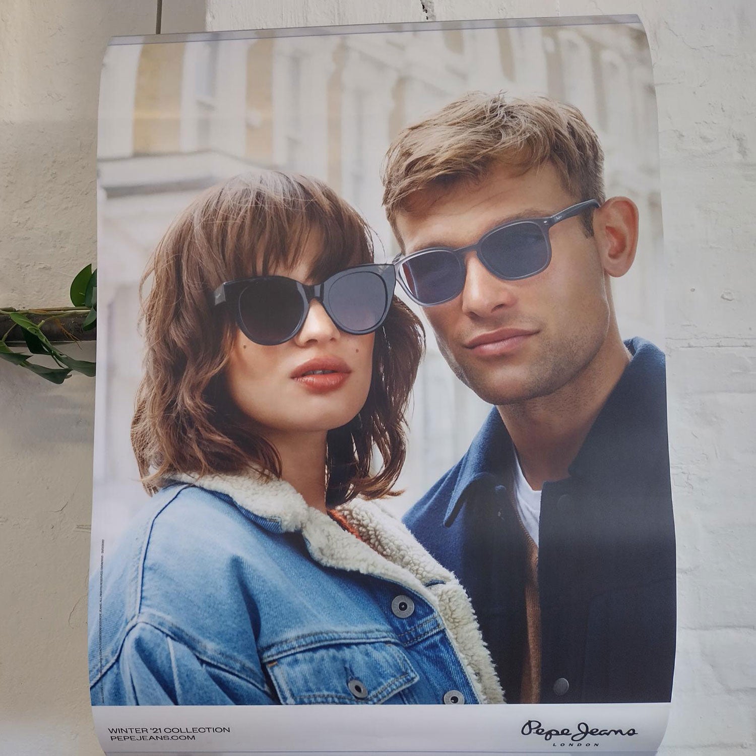 PEPE JEANS MOD. DOUBLE OPT_SUN WINDOW BANNER AW21-2