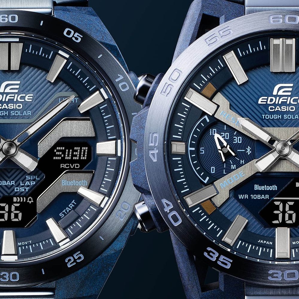 CASIO EDIFICE Mod. WINDFLOW - F1 Inspired Chronograph, Tough Solar, Bluetooth®-4