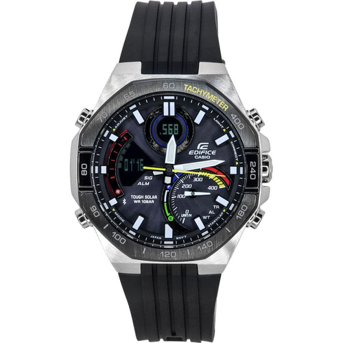 Load image into Gallery viewer, Casio Edifice Analog Digital Mobile Link Black Dial Tough Solar ECB-950MP-1A Men&#39;s Watch
