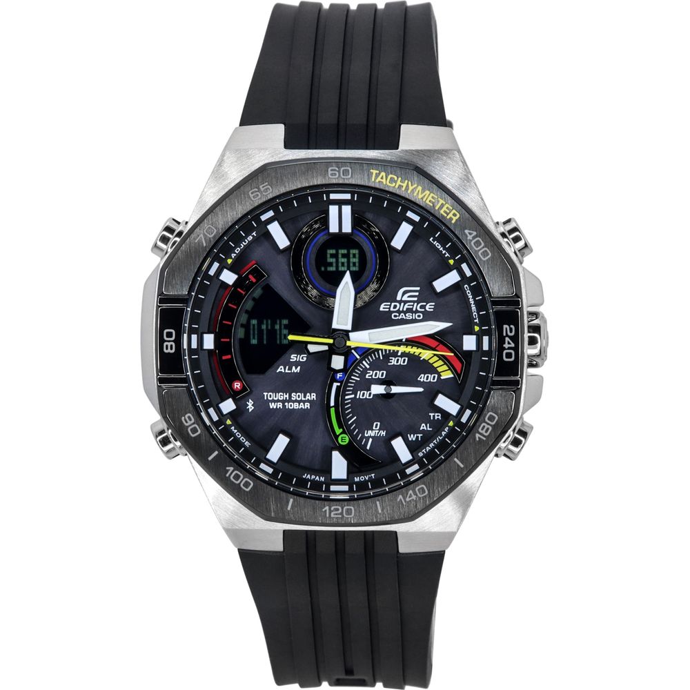 Casio Edifice Analog Digital Mobile Link Black Dial Tough Solar ECB-950MP-1A Men's Watch