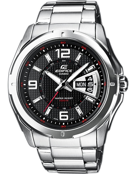 CASIO EDIFICE Mod. CLASSIC DAY DATE - BLACK-0