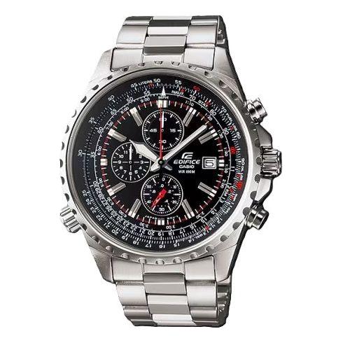 CASIO EDIFICE Mod. SLIDE RULE XL CHRONO - BLACK-0