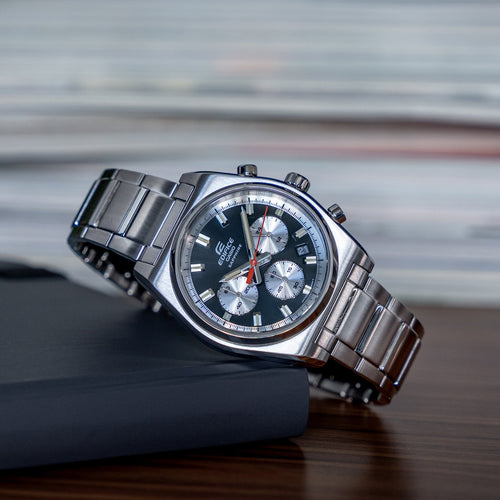 Load image into Gallery viewer, CASIO EDIFICE Mod. MOTORSPORT CHRONOGRAPH BLACK-2
