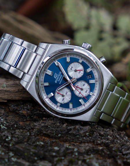 CASIO EDIFICE Mod. MOTORSPORT CHRONOGRAPH BLUE-1