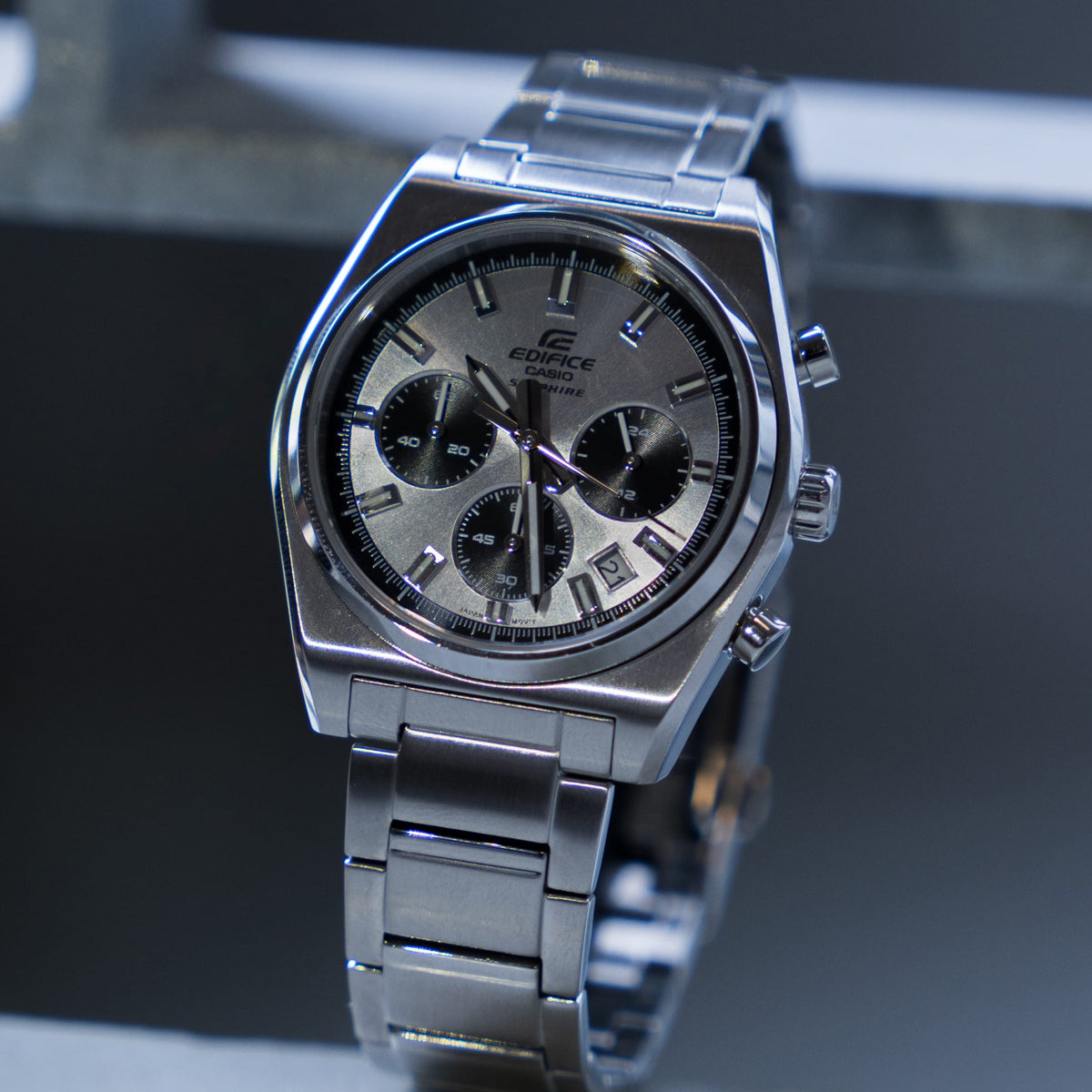 CASIO EDIFICE Mod. MOTORSPORT CHRONOGRAPH - SILVER-3