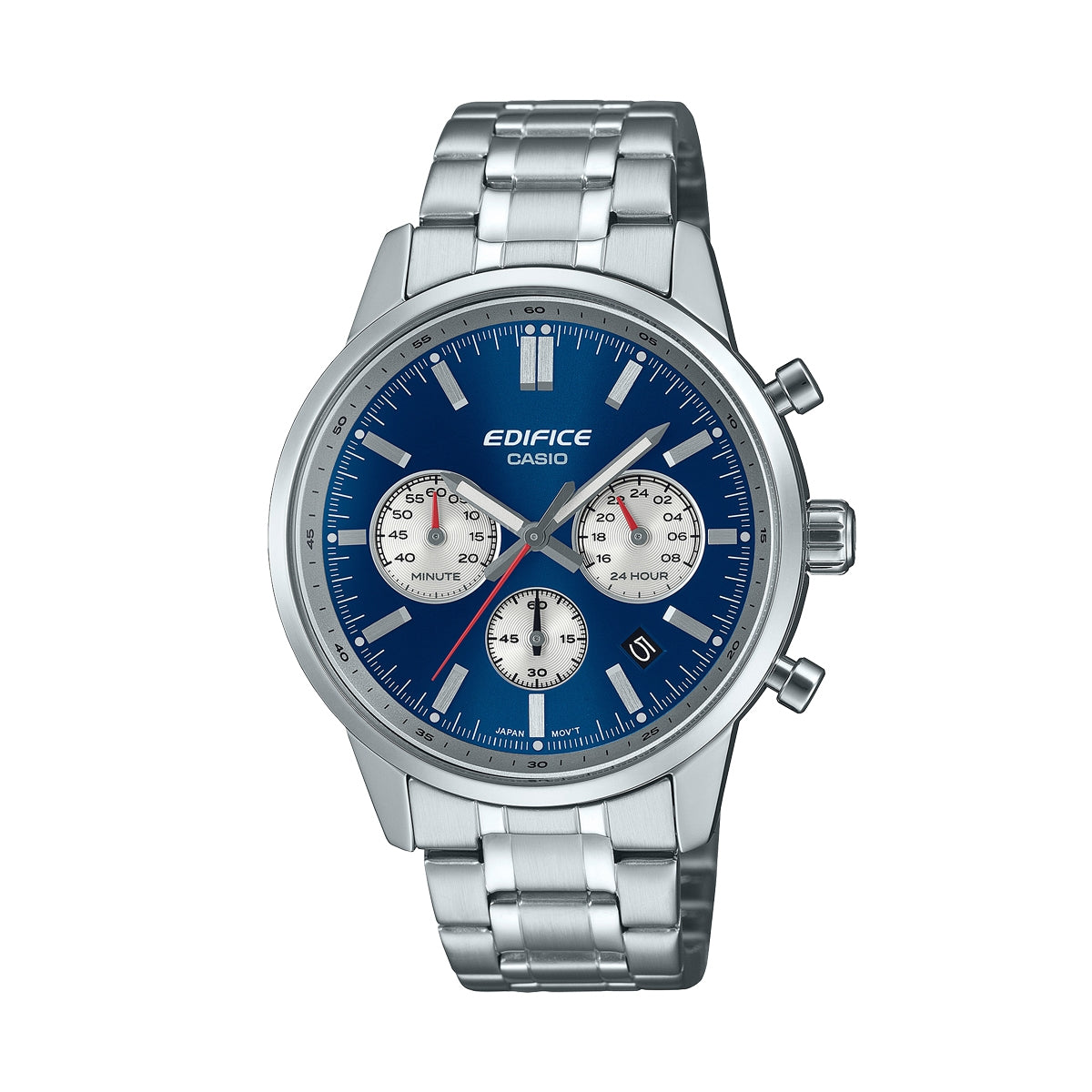 CASIO EDIFICE Mod. STANDARD CHRONOGRAPH - BLUE-0