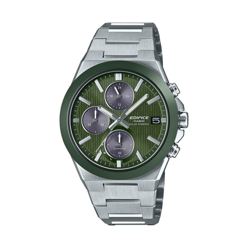 Load image into Gallery viewer, CASIO EDIFICE Mod. SOLAR POWERED CHRONOGRAPH - GREEN-0
