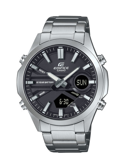 CASIO EDIFICE Mod. CLASSIC ANA-DIGIT - 10 YEAR BATTERY-0