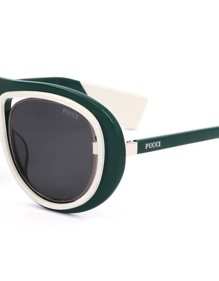 EMILIO PUCCI SUNGLASSES Mod. EP0059 SHINY DARK GREEN-0