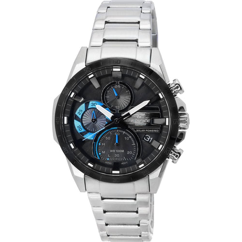 Load image into Gallery viewer, Casio Edifice Chronograph Analog Solar Powered EQS-940DB-1B: The Pinnacle of Precision and Elegance
