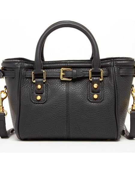 SUSU The Emma Leather Satchel Bag Black - A Symbol of Elegance and Versatility