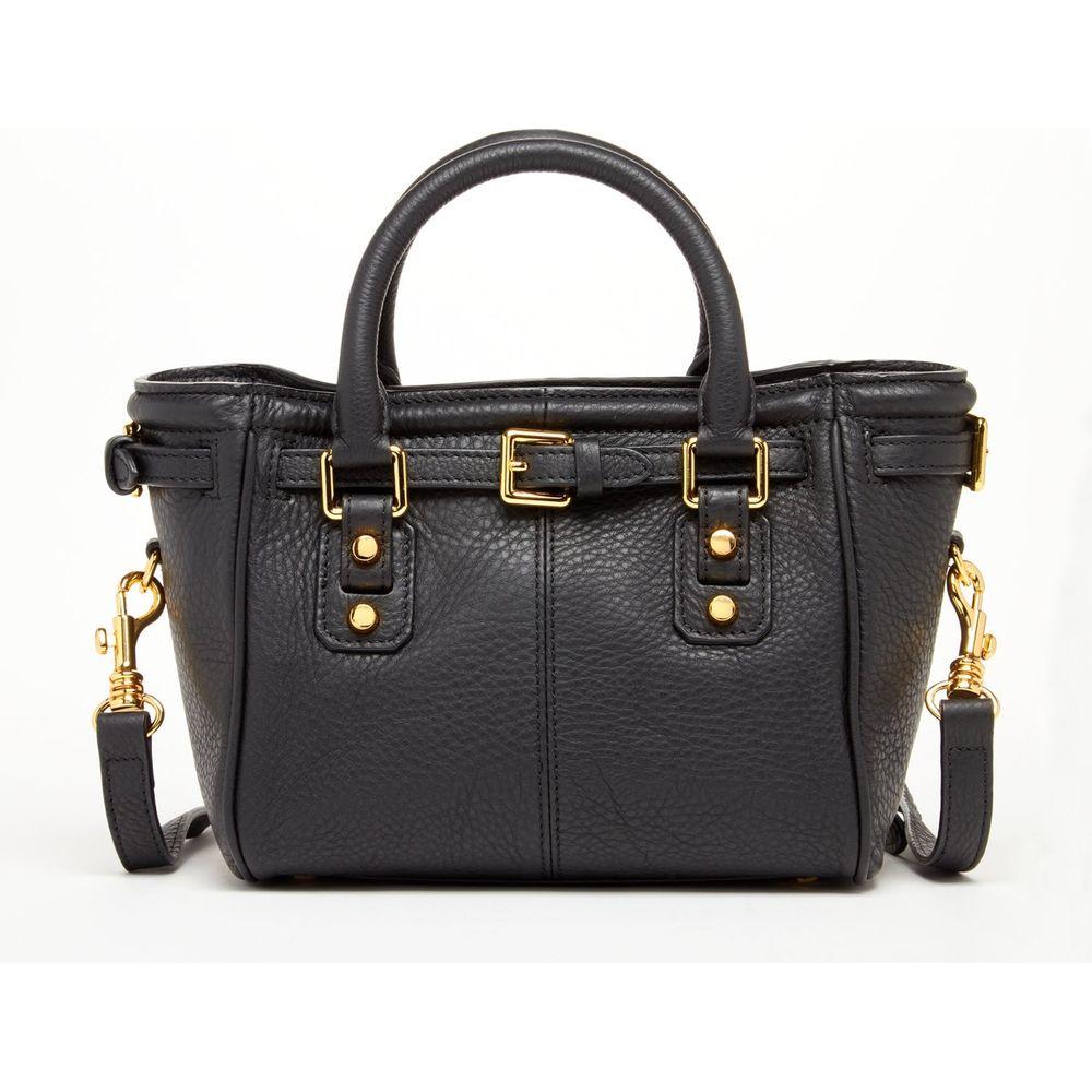 SUSU The Emma Leather Satchel Bag Black - A Symbol of Elegance and Versatility