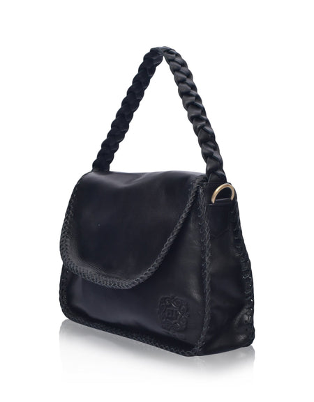 Erie Leather Shoulder Bag