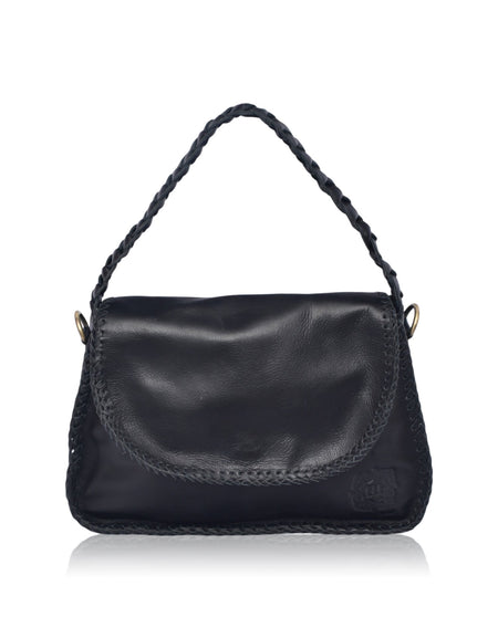 Erie Leather Shoulder Bag