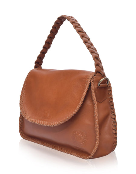 Erie Leather Shoulder Bag