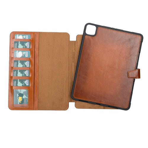 Load image into Gallery viewer, Eto iPad Pro 11" Leather Wallet Case-0
