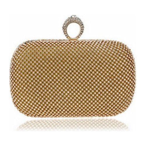 Load image into Gallery viewer, Evening Clutch Bags Diamond-Studded Evening Bag With Chain Shoulder
