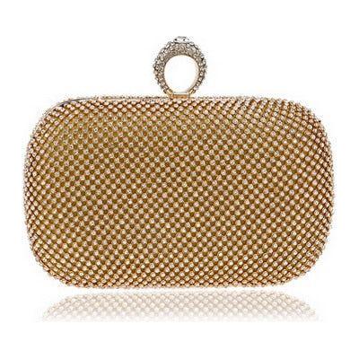 Load image into Gallery viewer, Evening Clutch Bags Diamond-Studded Evening Bag With Chain Shoulder
