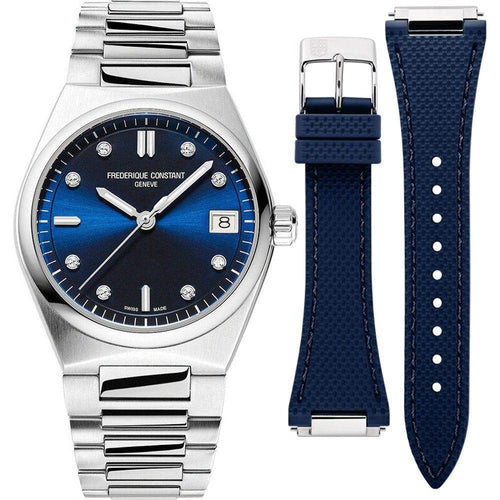 Load image into Gallery viewer, FREDERIQUE CONSTANT Mod. HIGHLIFE Special Pack + Extra Strap-0
