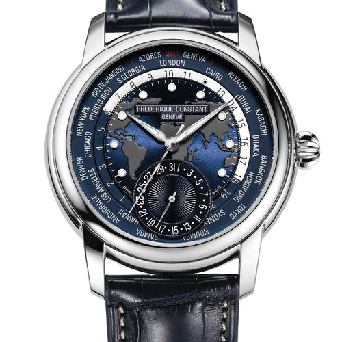 Load image into Gallery viewer, FREDERIQUE CONSTANT Mod. CLASSIC WORLDTIMER-0
