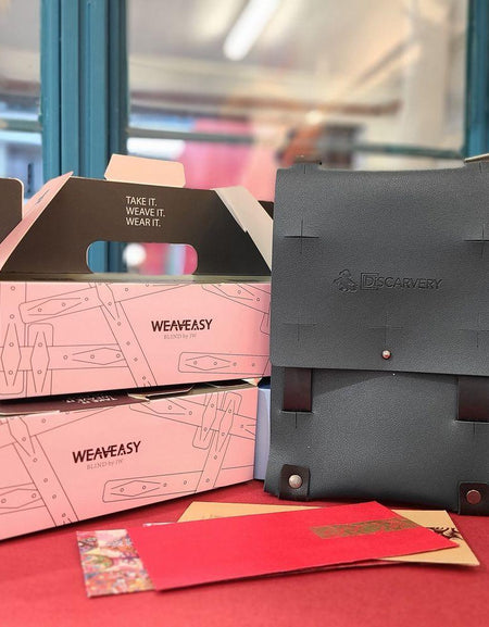 Weaveasy Flap Mini x2 / Tote Boxset - A Luxurious Handcrafted Experience